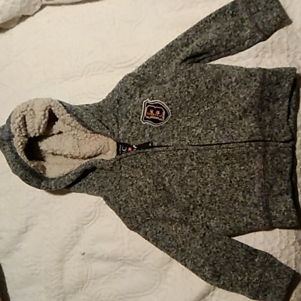 Boys warm up gray coat size 12-18 months
